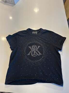 Kith Women Studded Logo Tee Black Size S